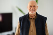 © Guille Faingold/Stocksy - Confident senior man smiling portrait