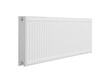 © New Africa - Modern panel radiator on white background. Heating system