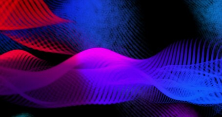 Wall Mural - Abstract multicolor smooth wavy background