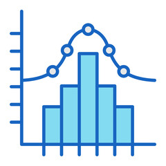 Wall Mural - Histogram Icon