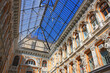 Indoor atrium of Odessa passage - old covered mall and architectural monument in Odessa, Ukraine	
