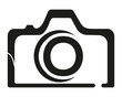 © MdAtiqul - O camera logo design logo icon vector template.