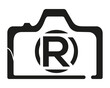 © MdAtiqul - R camera logo design logo icon vector template.
