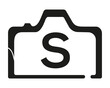 © MdAtiqul - S camera logo design logo icon vector template.