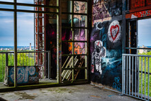 Lost Place Berlin Teufelsberg - Graffiti On The Wall