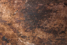 Rusty Retro Dirty Old Grunge Scratched Metal Surface Steel Background Damaged Outdated Texture Obsolete Shabby