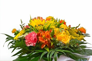 Poster - Colorful mixed bouquet