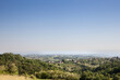 © Jerome - typical European countryside landscape, with farms, agricultural fields, trees, in a valley , in Sopot Municipality, Central Serbia, in Kosmaj mountain, in a traditional European rural environment