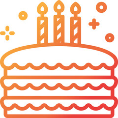 birthday cake icon