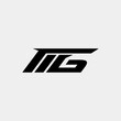 logo MG letter company name