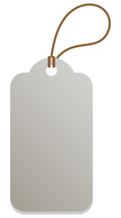 Sticker - gradient tag label
