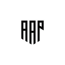 Abstract Letter Aap Logo Design. Initials Aap Logo