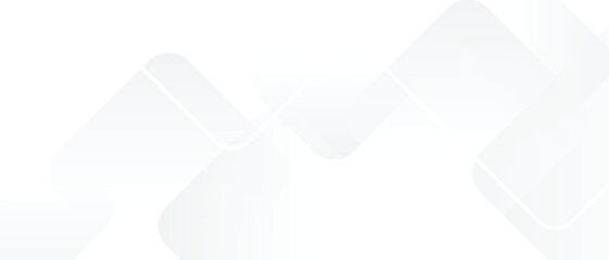 geometric white light background abstract design. vector banner pattern template.