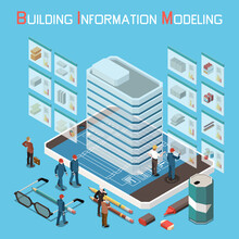 Building Information Modeling Concept