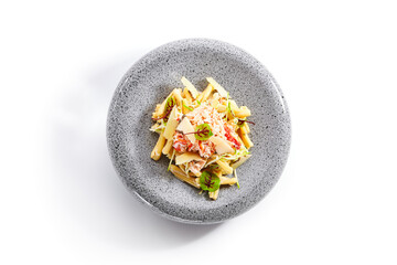 Sticker - Pasta with crab, zucchini and truffle cheese