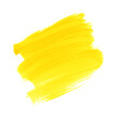 Yellow brush stroke watercolor paint background image. Creative graphic design for logo, headline and sale banner. 
