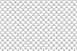 White fish scales or mermaid scales pattern background.