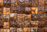 Fototapeta Do pokoju - tropical coconut shell texture wall background
