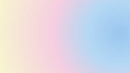 Wall Mural - Beautiful gradient background with soft blend of pastel color. Presentation background design.