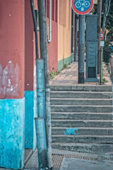 Poster - Stairs in the street