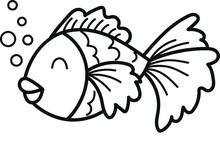 Gold Fish Clipart