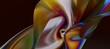 © vegefox.com - Fluid design twisted shapes holographic 3D abstract background iridescent wallpaper