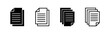 © avaicon - Document icon vector. Paper sign and symbol. File Icon