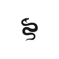 Wall Mural - Snake icon logo design