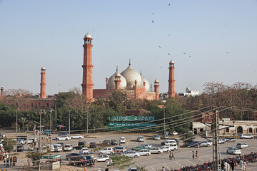 Wall Mural - Badshahi Mosque in Lahore, Punjab province, Pakistan