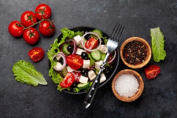 Wall Mural - Classic greek salad