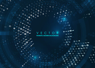 Abstract big data visualization
