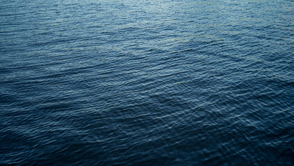 blue ocean waves water surface background