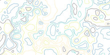 Topographic Map Patterns, Topography Line Map. Vintage Outdoors Style
