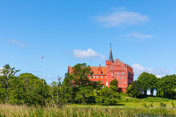 Wall Mural - Castle at Tranekær, Langeland, Denmark