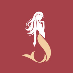 Sticker - Mermaid Lady Logo