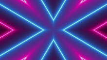 Hypnotic Strobe Background. Led Laser Neon Lights Flickering. Strong Crazy Moving Shapes. Music Show Opener Video