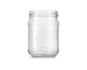 Wall Mural - empty glass jar with a screw thread