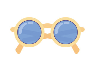 Sticker - eyeglasses cartoon icon