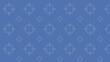 © romilton - pattern with white aim blue background