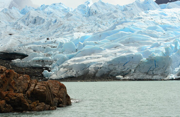 Canvas Print - Landscape at Glaciar Perito Moreno, Patagonia, Argentina