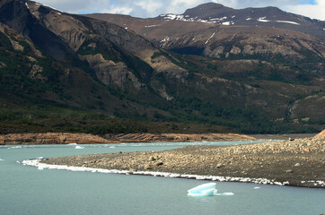 Canvas Print - Landscape at Glaciar Perito Moreno, Patagonia, Argentina