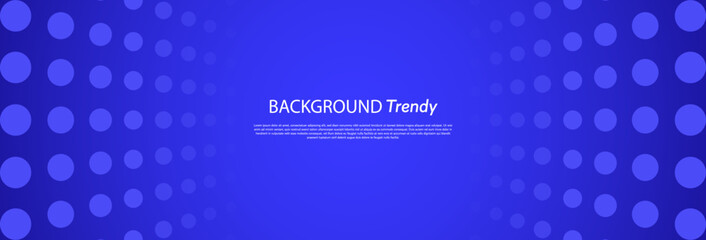 Poster - Panoramic trendy in minimalist vector design. Abstract radial geometric for background and wallpaper illustration. Modern simple cover and banner design.