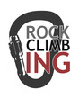 Rock Climbing carabiner vector Logo 
