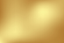 Gold Abstract Blurred Gradient Background. Vector Illustration.
