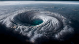 Fototapeta Natura - Ein Hurricane über dem Meer
