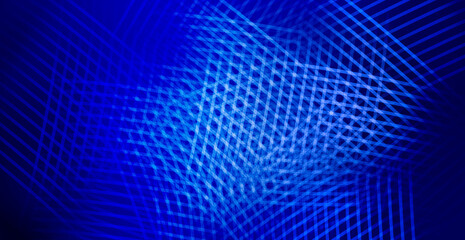Wall Mural - panoramic line art pattern, light abstract background, digital futuristic minimalism background
