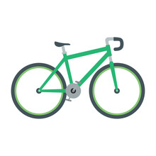 Green Bicycle Race Sport