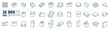 © stockgood - Box editable stroke pictogram and minimal thin line web icon set. Outline icons collection. Simple vector illustration.