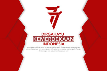 77th Indonesian Independence Day Happy Independence Day of the Republic of Indonesia Translated Happy Independence Day of the Republic of Indonesia