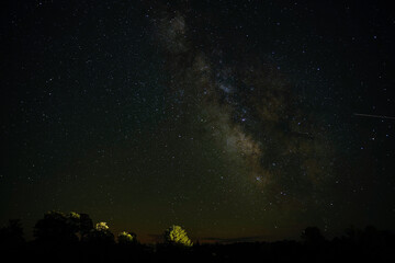 stargazing at cherry springs state park in coudersport, pennsylvania. night photos of astrological w